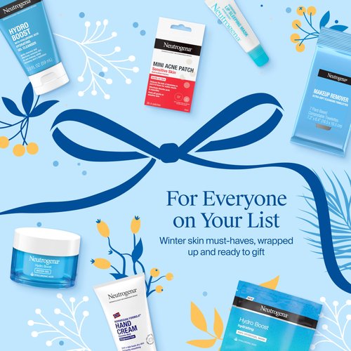 Neutrogena 7 Days of Skincare Set ($56.00 Value), Daily Skin Care Essentials – Face Wash, Facial Moisturizer, Makeup Remover Wipes, Pimple Patches & More, 7 Full & Travel Size Toiletries