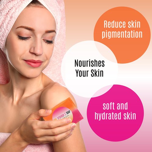 DERMAXGEN Organic Kojic acid & Vitamin C Soap Bar | Arbutin, Glutathione | Advanced Glowing formula, Replenish, & Radiant Skin | Pure Natural Pigmentation For Face & Body Cleanser - 5 OZ Each| (6)