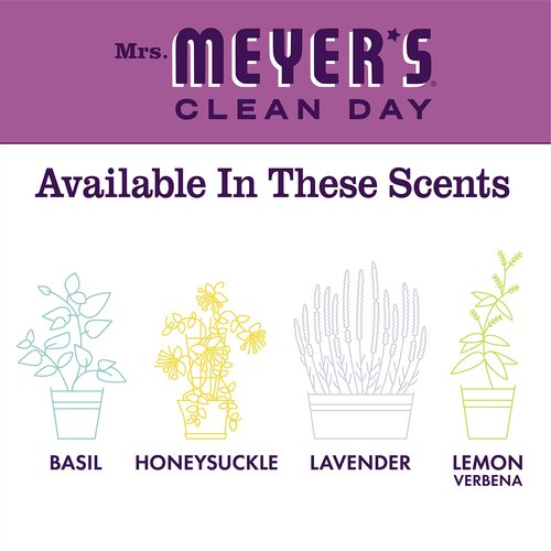 MRS. MEYER'S CLEAN DAY Hand Lotion for Dry Hands, Non-Greasy Moisturizer Made with Essential Oils, Plum Berry, 12 oz Bottles, Pack of 3