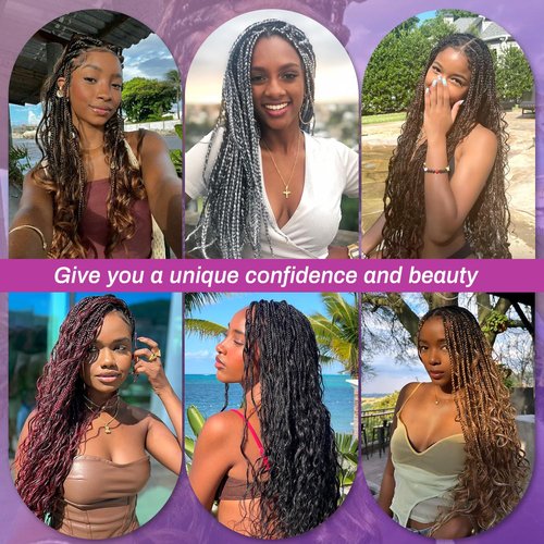 Topnormantic Human Braiding Hair for Boho Braids, 12A Boho Hair for Braiding Knotless Curly Natural Black 16 Inch 100g Unprocessed Brazilian Virgin Human Hair Bulk Tangle-Free Deep Wave Bohemian Braid