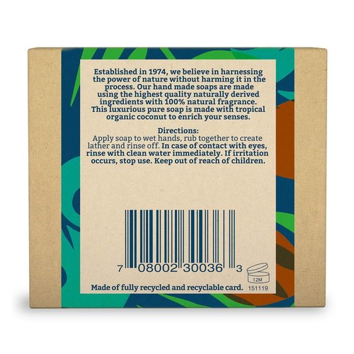 FAITH IN NATURE Coconut Soap Bar, 100 GR