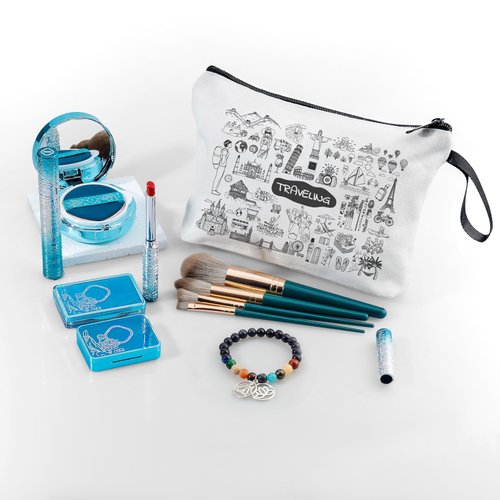 ARIOSEY Travel Gift - Gifts for Women Travelers - Makeup Bag