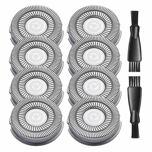 Pitbull Shaver Replacement Blade for Skull Shaver Replacement Heads Pitbull Gold PRO, Pitbull Silver PRO, Pitbull Platinum PRO, Palm Electric Razors, 8 - Pack for Head Shavers for Bald Men, Premium