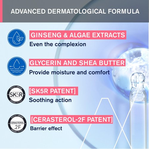 Uriage Roseliane Anti-Redness Cream with Green Pearls, Shea Butter, Ginseng & Algae Extracts | Soothes, Hydrates, Reduces Visible Redness, Paraben-Free, Non-Comedogenic, 40 mL / 1.35 oz