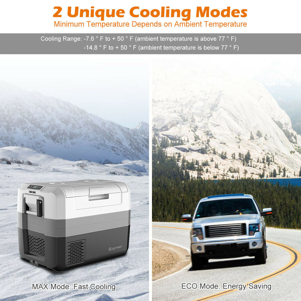 58 Quart Portable Electric Car Cooler