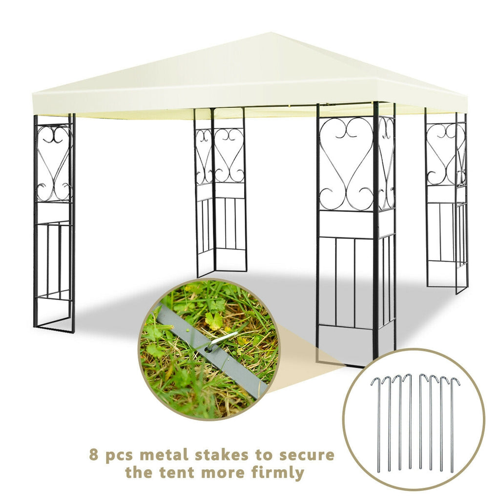 10 x Feet Patio Gazebo Canopy Tent Garden Shelter