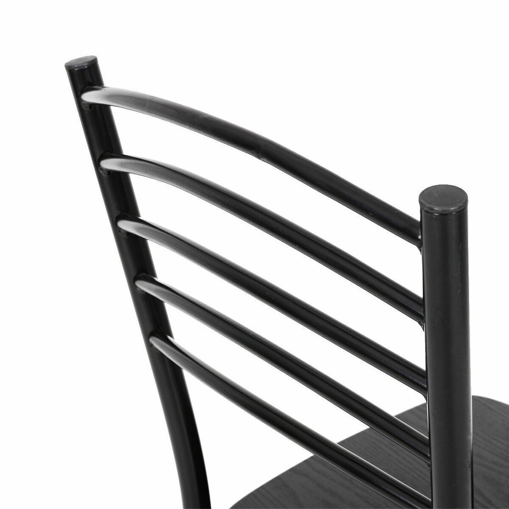 MDF Dining Table Set with 4 Chairs - 5 Piece
