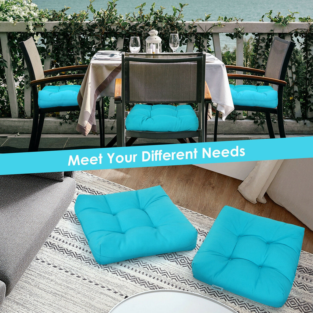 21 Inch x Patio Chair Seat Cushion Pads for Indoor and Outdoor