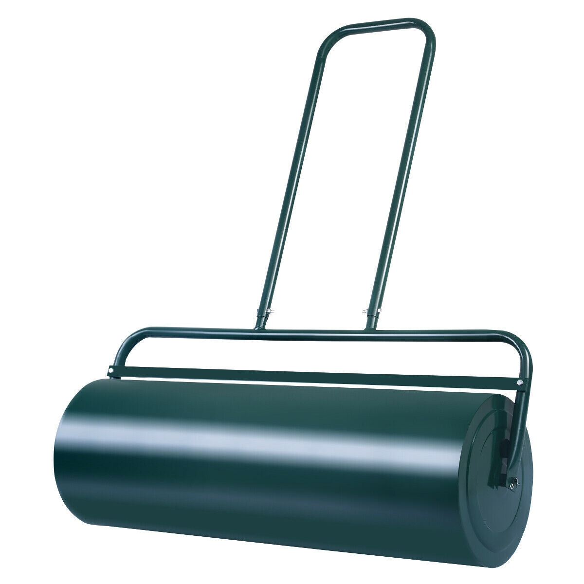 24 x 13 Inch Heavy-Duty Push Lawn Roller, Green