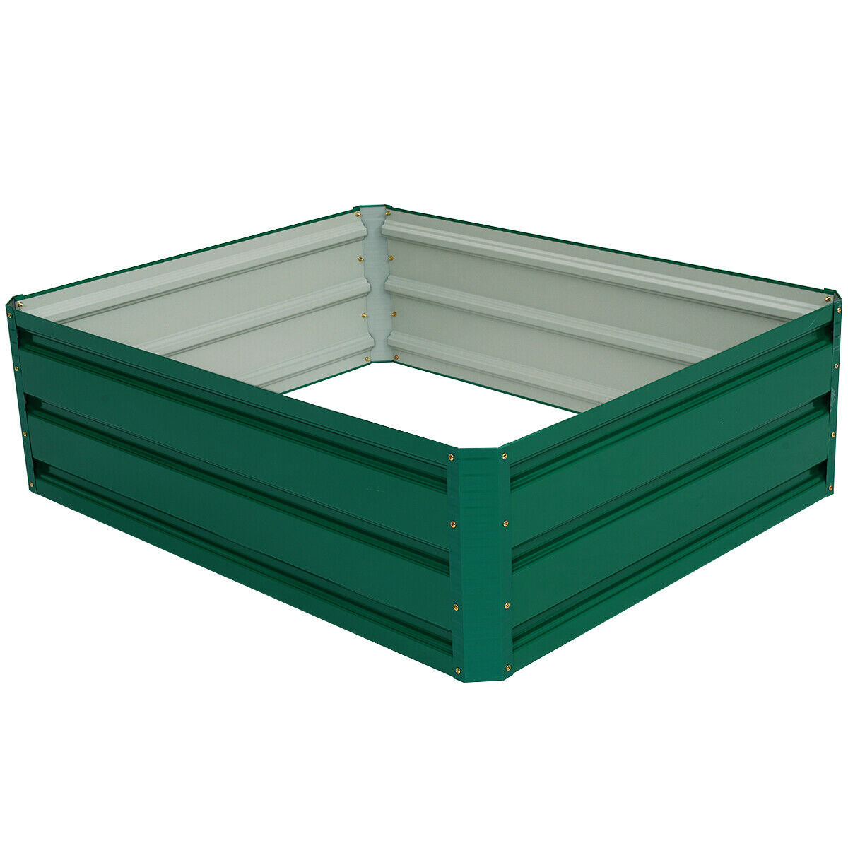 Raised Garden Bed 47 Inch - Vegetable & Flower Planter, 1 Ft Height