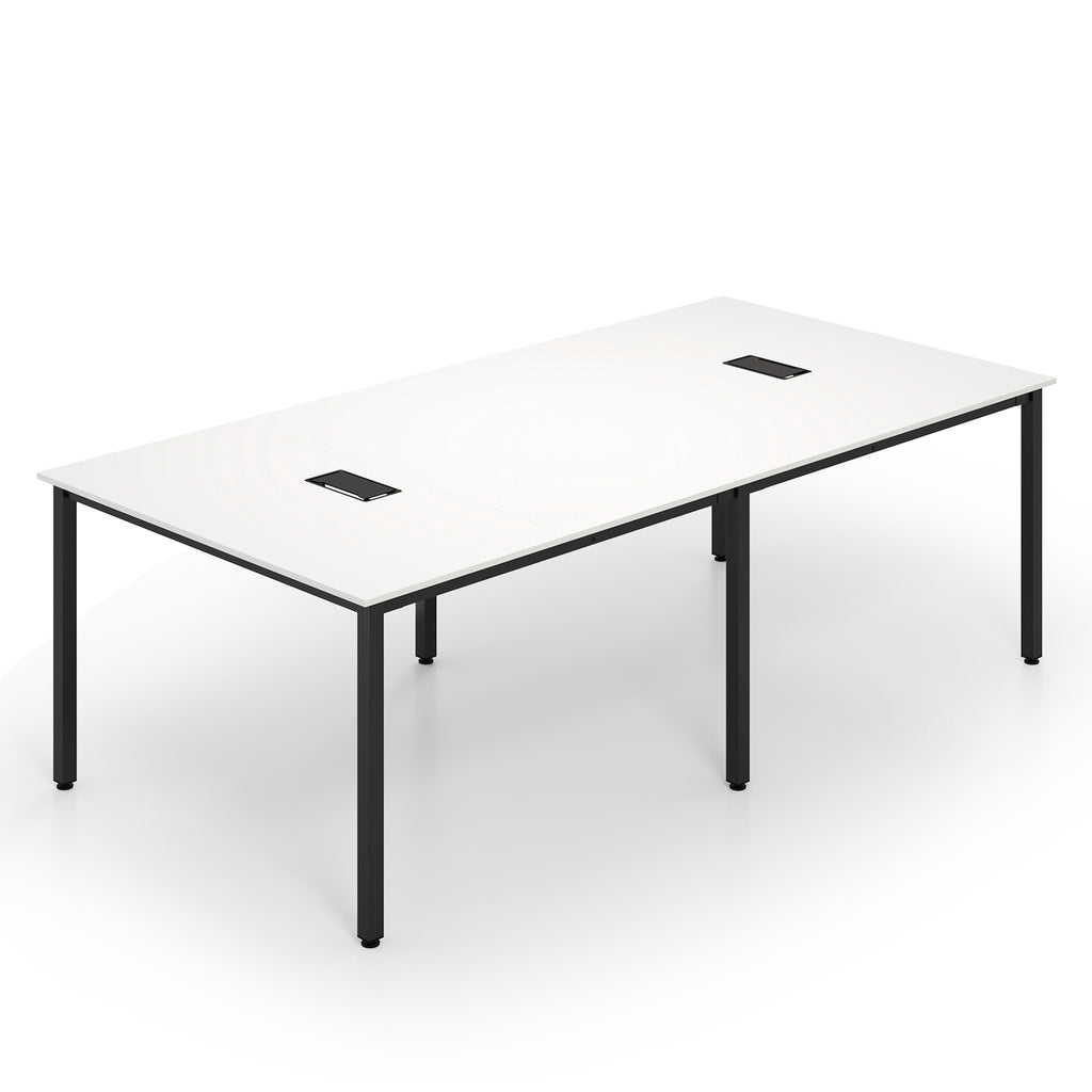 8 Feet Conference Room Table Large Meeting Seats up to 10 People