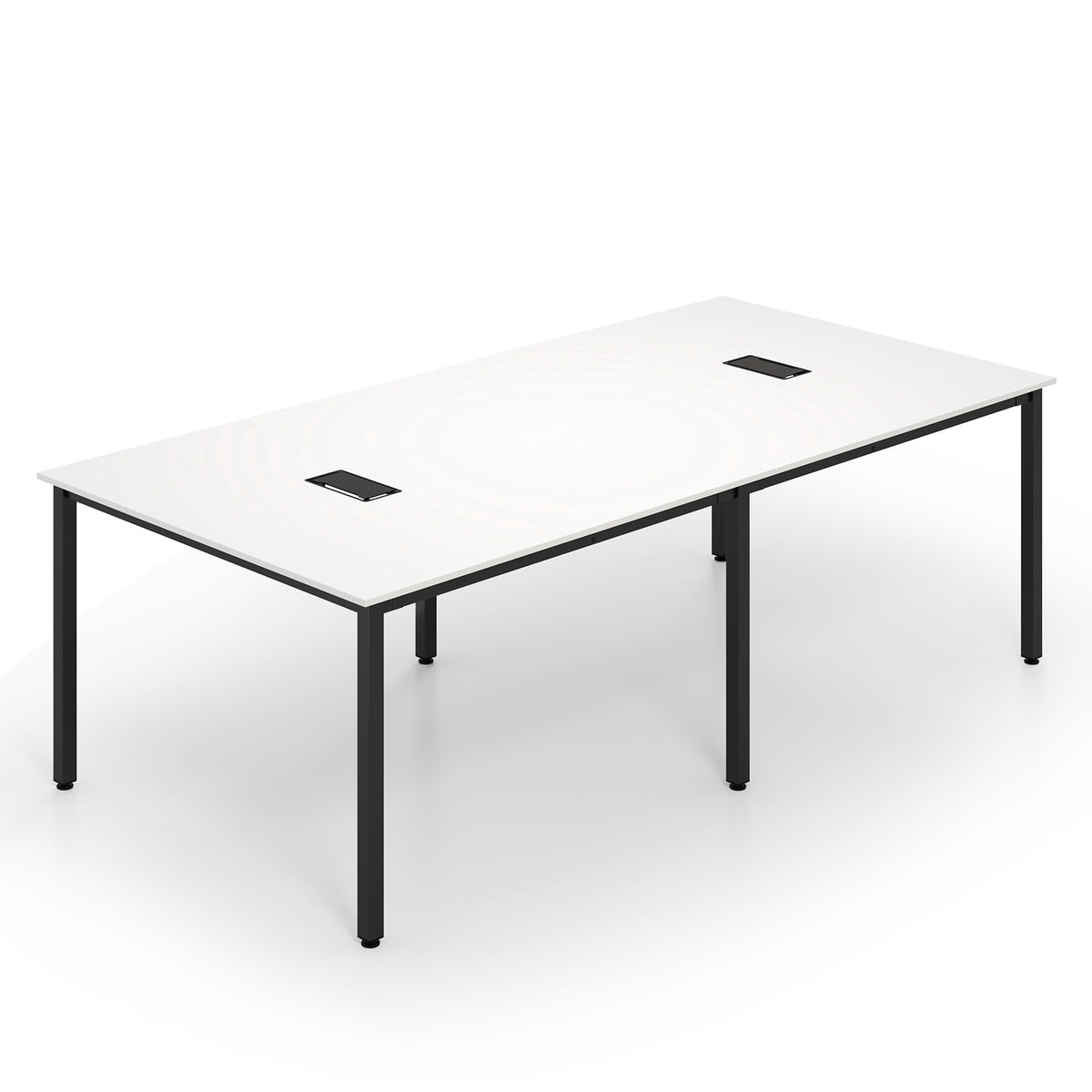 8 Feet Conference Room Table Large Meeting Seats up to 10 People