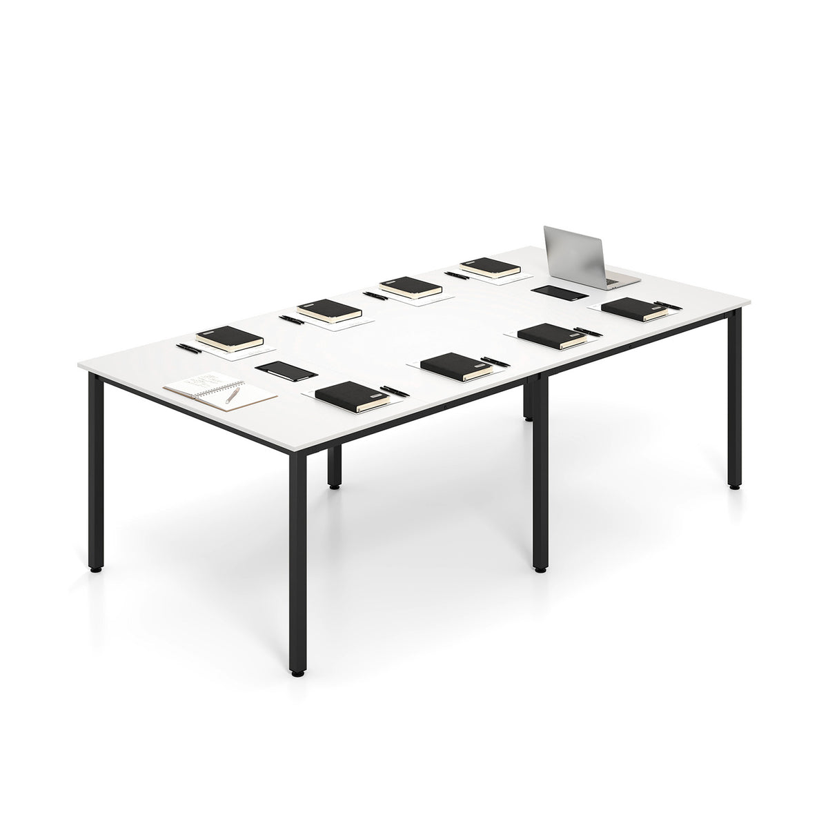 8 Feet Conference Room Table Large Meeting Seats up to 10 People