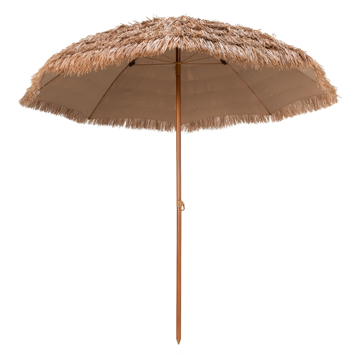 8 Feet Tiki Umbrella Thatched Patio Outdoor Shade