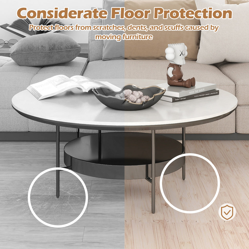 8 Pieces EVA Foam Floor Tiles with Wood Texture - Interlocking & Cuttable