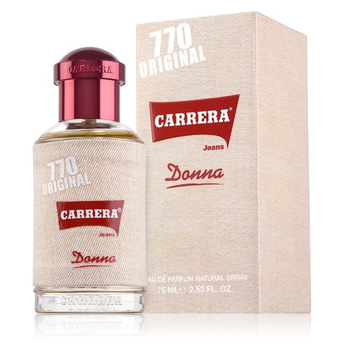 Carrera Jeans DONNA 770 ORIGINAL Eau de Parfum for Women, 2.53 Fl Oz