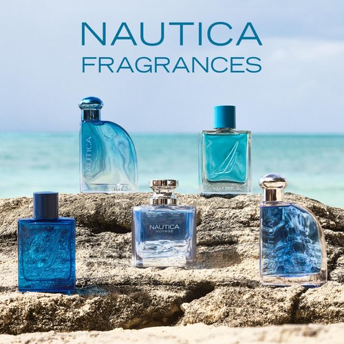 Nautica Pure Blue Eau de Toilette 3.3 fl oz (Pack of 1), Notes of Eucalyptus, Leather, and Vanilla, Men's Fragrance, Long Lasting, Everyday Fragrance, Travel Size