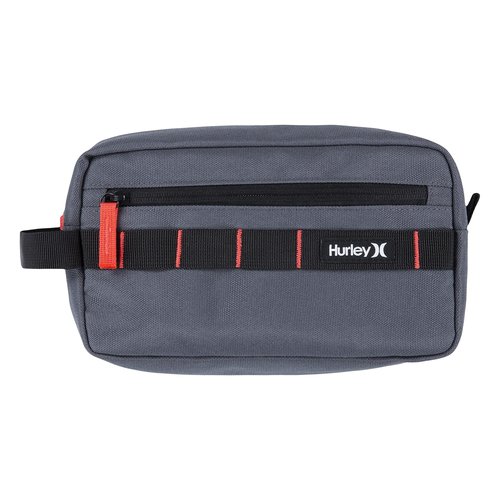 Hurley Kids' One and Only Small Items Travel Dopp Kit, Dark Grey, O/S