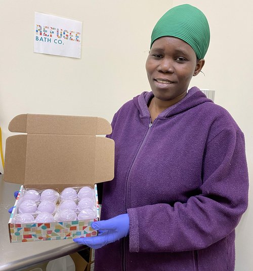 Refugee Bath Co. Variety Pack Bath Bombs (12 Pack Lavender)