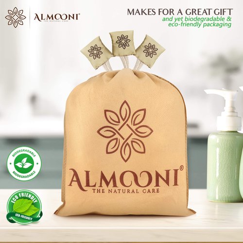 Premium Natural Egyptian Shower Loofah Sponge and Loofah Pad Bundle, Made with Natural Egyptian Shower Loofah Sponge That Gets Your Body Clean