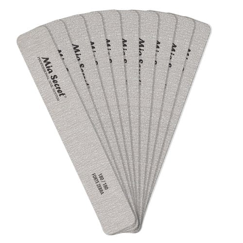 Mia Secret Forte Zebra Jumbo Nail File (Blue Center, 10)