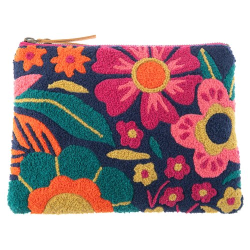 Karma Embroidered Carry All, Retro Floral