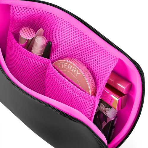 KUSSHI Wristlet Clutch (Black/Pink)