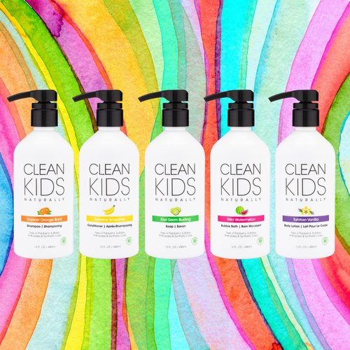 Clean Kids Naturally Conditioner, All-Natural, Gluten-free, Vegan, and Cruelty-free, Paraben-Free, EWG Verified, 16 oz (Pack of 2)