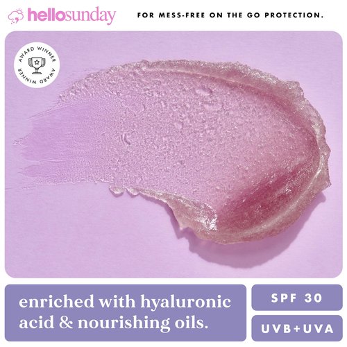 The Take-out One Invisible Sun Stick SPF 30 Pa Plus by Hello Sunday for Women - 1 oz Sunscreen