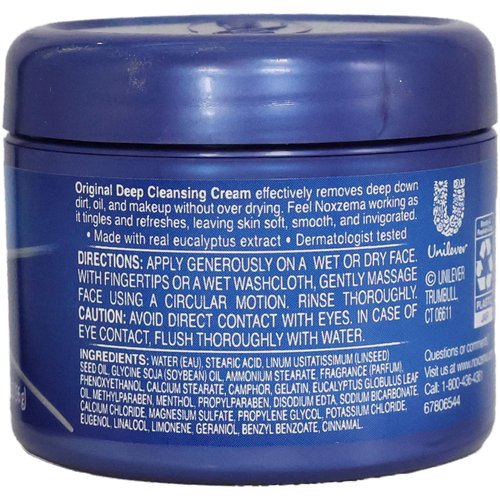 Noxzema Original Deep Cleansing Cream 2 oz (Pack of 8)