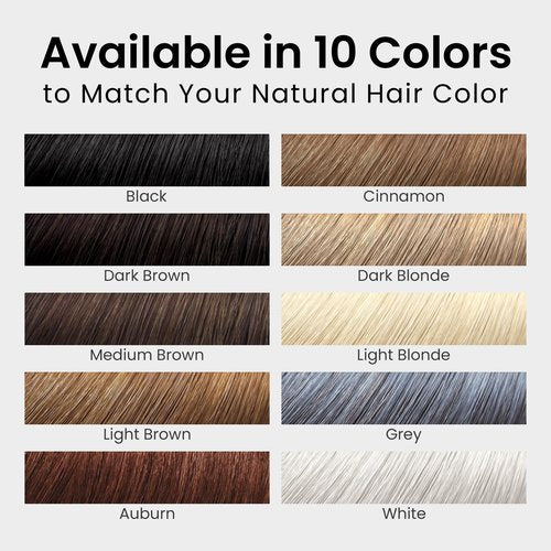 ECLIPSE Hair Fibers Medium Brown for Thinning Hair for Women & Men to Conceal Hair Loss in 15 Seconds - 100% Undetectable Hair Building Fibers, 30g