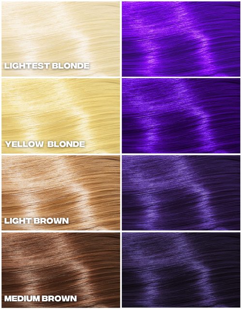 Good Dye Young Semi-Perm Dye (PPL Eater) with Hair Lightening Kit (4oz)