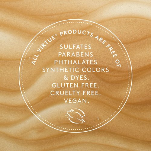 VIRTUE Recovery Sulfate Free Shampoo with Keratin and Baobab Seed Oil for Damaged Hair, Color Safe