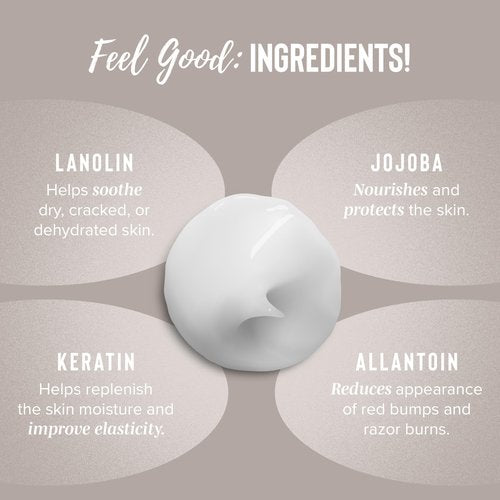 Coochy Shave Cream - Moisturizing Shave Lotion - Gentle Intimate Shaving Cream - For Bikini Area, Underarms, Legs & More - Rash-Free, Hydrating Formula - Au Natural, 32 oz