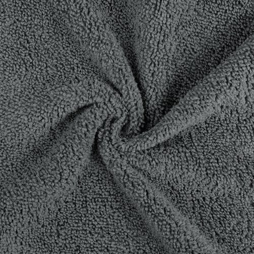Orighty Washcloths Bulk Towel Sets 50 Pack, Highly Absorbent and Super Soft Microfiber Fingertip Towels, Multi-Purpose Wash Cloths for Bathroom, Hotel, Gym, and SPA, 12x12 Inch, Grey