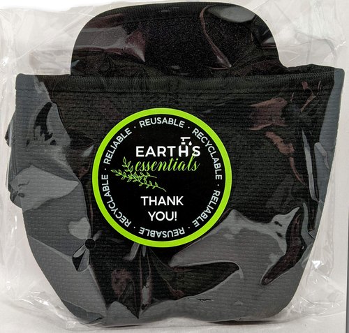 Earth's Essentials Insulated Double Bottle Holster with Belt for Massage Oils & Lotions - Includes (4) 8 Ounce Bottles / (4) Pumps / (4) Disc Caps