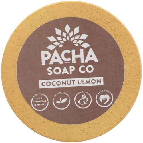 PACHA SOAP Coconut Lemon Hand & Body Butter, 5.8 OZ