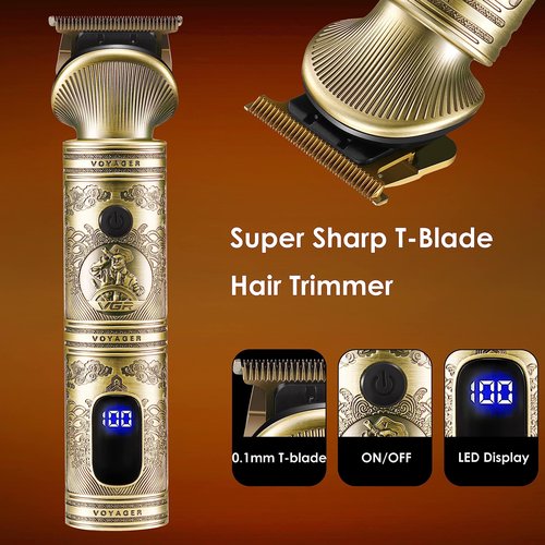 VGR Gifts for him Hair Trimmer & Electric Razor for Men, Foil Shaver, Beard Trimmer, T Liners Barber Kit, Men’s Grooming Kit with Triple Blades Cordless