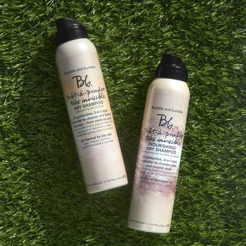 Bumble and bumble. Prêt-à-powder Très Invisible Volumizing Dry Shampoo | Volumizing, Dry-Cleansing, UV Protective + Absorbs Oil | Curly, Wavy, Straight, 3.1 Ounce