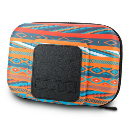 USA GEAR Hard Shell Toiletry Travel Bag Organizer Kit with Customizable Storage Pockets - Perfect for Carrying Shampoo, Conditioner, Body Wash, Shaving Supplies and More Toiletries - Southwest