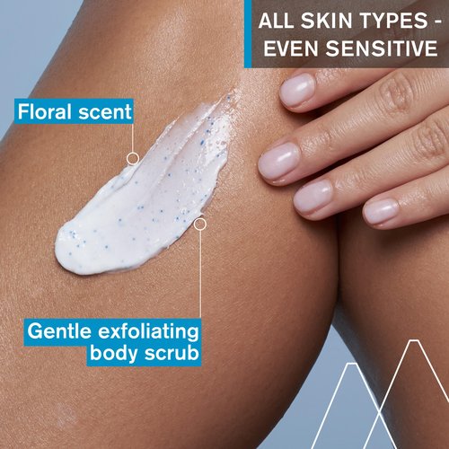 URIAGE Body Scrubbing Cream | Body Scrub & Exfoliator, Softens & Smoothes, Gently Removes Dead Cells, Creamy Texture, 200 mL/ 6.76 Oz