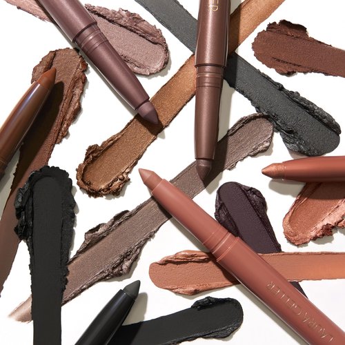 LAURA GELLER NEW YORK Kajal Longwear Kohl Eyeliner Pencil Duo, Soft Black + Smoky Plum