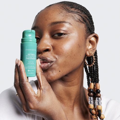 Urban Skin Rx® Retinol Rapid Repair + Dark Spot Treatment Facial Serum, Targets Fine Lines, Hyperpigmentation & Blemishes, Improves Appearance of Tone, Scarring, Fine Lines & Enlarged Pores,1 Fl Oz
