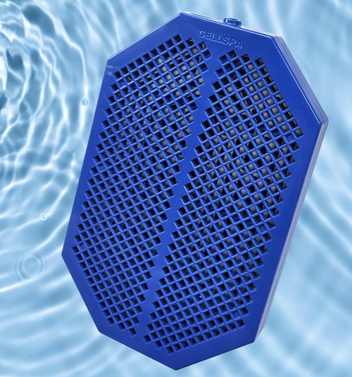 Cell Spa CS-1000 Twice Powerful 9" x 5.5" Ion Detox Foot Bath Arrays Flat Dual Coil Stainless Steel Aqua Ionic Cleanse Array Compatible with Most 1/4" Plug Type Detox Machines (NO Salt Package)