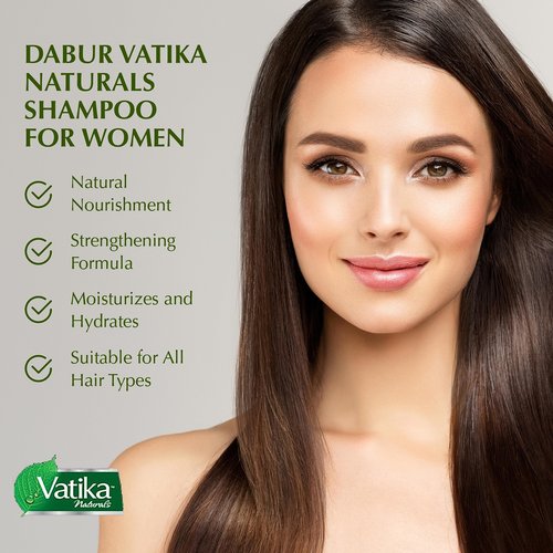Vatika Naturals Cactus Shampoo, Conditioner & Hair Oil Combo – Strengthens Weak Hair, Reduces Breakage, Deep Hydration & Damage Repair with Cactus & Henna for Smooth, Healthy Hair, 400ml