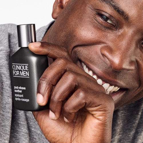 Clinique For Men Post-Shave Soother Face Lotion With Aloe Vera | Hydrating + Soothes Razor Burn | Aftershave For Men, 2.5 Fl Oz
