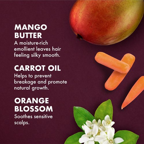 SheaMoisture KIDS Shampoo and Conditioner Set, Extra-Nourishing Mango & Carrot + Coconut & Hibiscus Detangler Spray for KIDS, 8 Fl Oz (3 Piece Set)