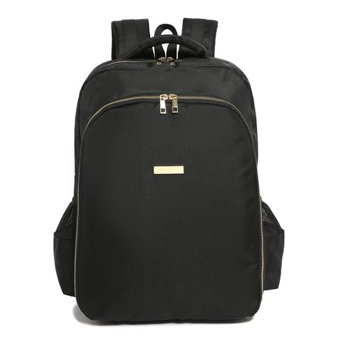 NIHANEH Portable Backpack for Clippers & Supplies - Hair Clippers Organizer Bag - Large - Travel Bag for Barbers & Hairstylists - Tools (BLACK)