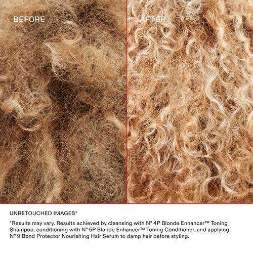 Olaplex No. 4P Blonde Enhancer Purple Toning Shampoo, Repairs, Hydrates, & Brightens All Blonde, Lightened, & Grey Hair, 8.5 fl oz