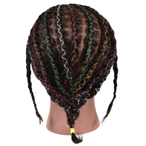 FUTAI Kinky Curly Real 100% Human Hair Mannequin Head with Table Clamp Stand for Hairdresser Practice Braiding Styling Manikin Cosmetology Doll Training Head Bleaching Dyeing Curling Cutting Updos